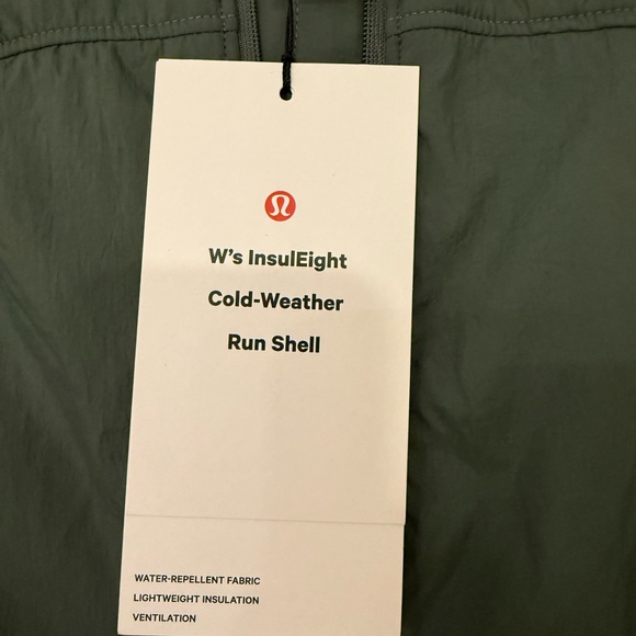 lululemon Women’s InsulEight Cold-Weather Run Shell in green - Picture 7 of 14